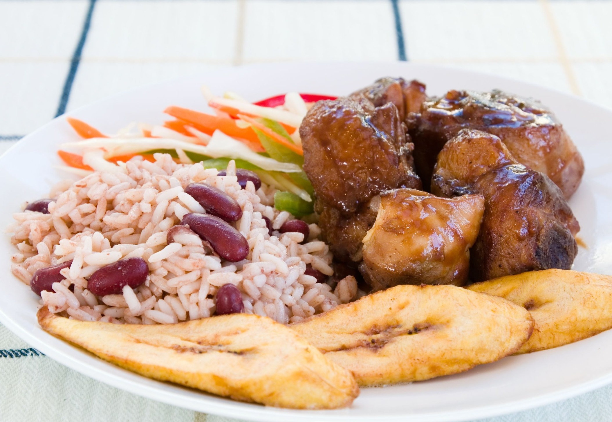 Jamaican fricassee chicken